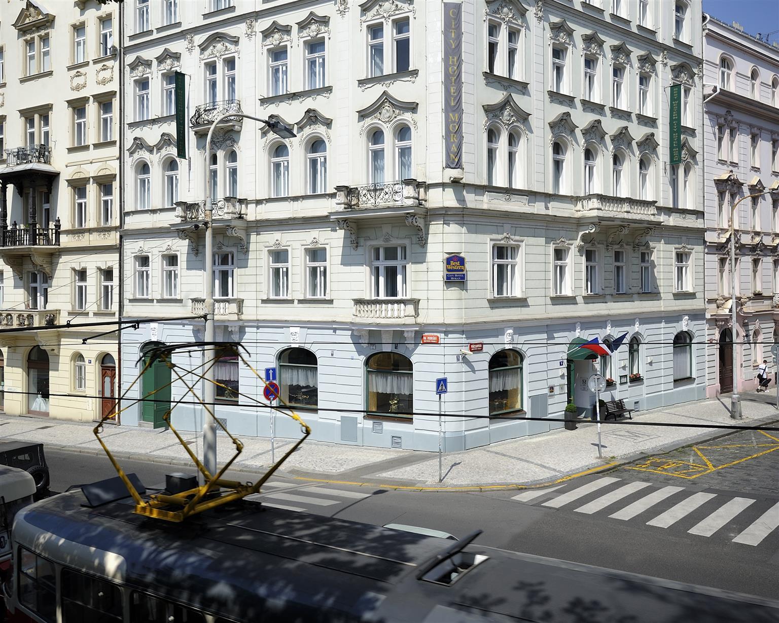 Best Western Hotel Moran Praga Exterior foto
